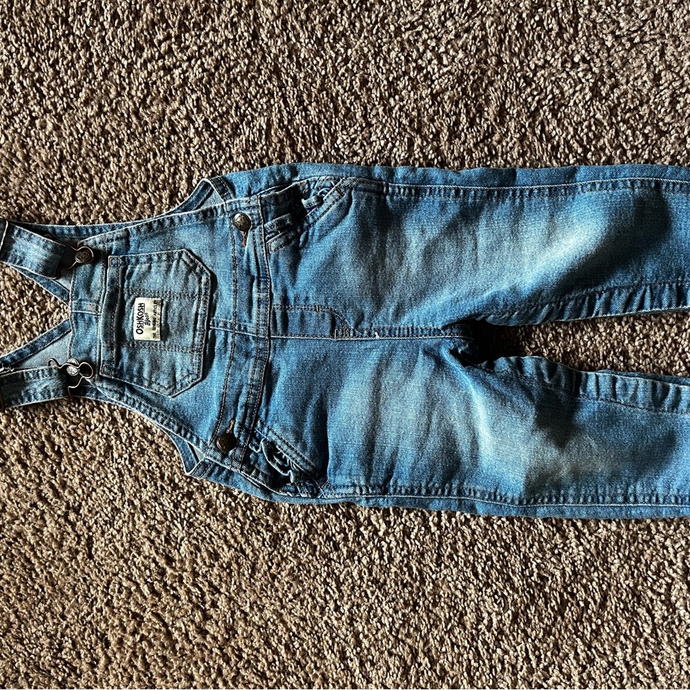 OshKosh B'gosh Kids Blue Denim Overalls
